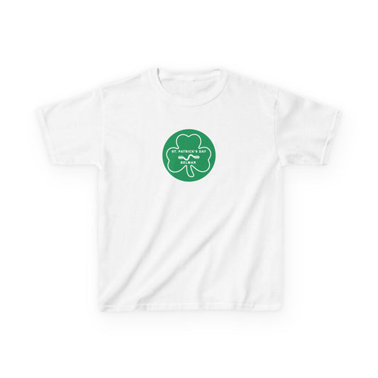 Kids Belmar St. Patrick’s Day Shamrock Shirt – 2026 Youth Tee – Lucky Jersey Shore Kids Heavy Cotton™ Tee