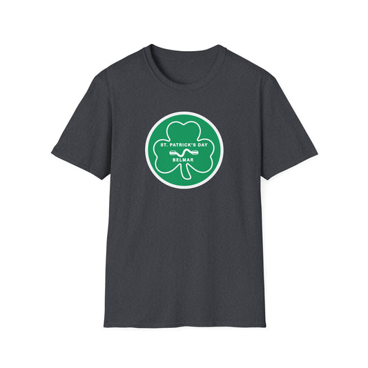 St. Patrick's Day Shamrock Belmar Shirt 2026 Jersey Shore Tee Unisex Softstyle T-Shirt